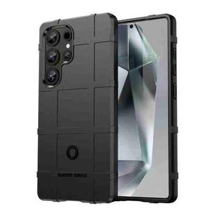 For Samsung Galaxy S25 Ultra 5G Full Coverage Shockproof TPU Phone Case(Black)