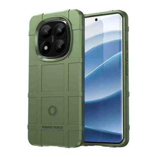 For Redmi Note 14 Pro+ 5G Full Coverage Shockproof TPU Phone Case(Green)