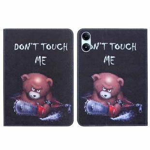 For Xiaomi Redmi Pad Pro 12.1 Colored Drawing Leather Tablet Case(Bear)