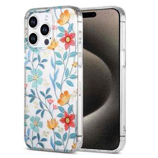 For iPhone 15 Pro Max Dual-side Laminating IMD PC Hybrid TPU Phone Case(Fujika)