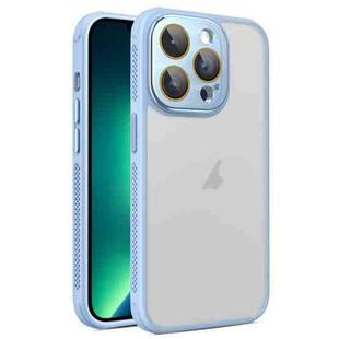 For iPhone 13 Pro Max Side Cooling Skin Feel Frosted Phone Case(Sky Blue)