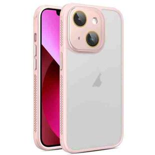 For iPhone 13 Side Cooling Skin Feel Frosted Phone Case(Pink)