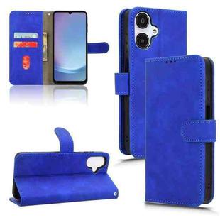 For Samsung Galaxy A25 5G SC-53F Skin Feel Magnetic Flip Leather Phone Case(Blue)