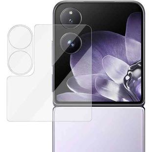 For Xiaomi Mix Flip 1 Sets imak Integrated Lens Film + Glass Rear Screen Sticker