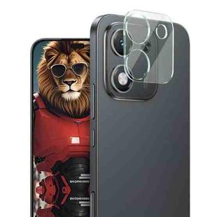 For Honor X70i imak Integrated Rear Camera Lens Tempered Glass Film with Lens Cap
