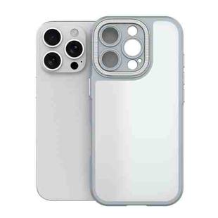 For iPhone 16 Pro Bodyguard Micro Matte PC Hybrid TPU Phone Case(Grey)