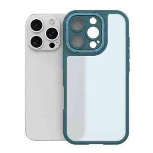 For iPhone 16 Pro Bodyguard Micro Matte PC Hybrid TPU Phone Case(Green)