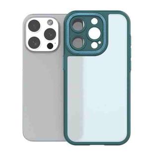 For iPhone 15 Pro Bodyguard Micro Matte PC Hybrid TPU Phone Case(Green)