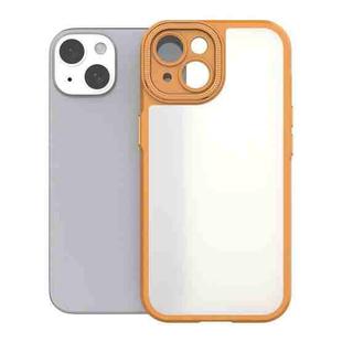 For iPhone 15 Bodyguard Micro Matte PC Hybrid TPU Phone Case(Orange)