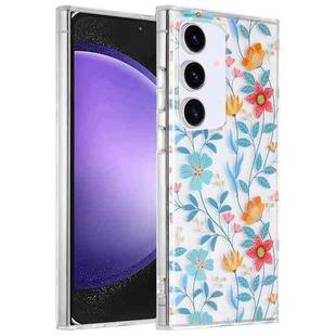 For Samsung Galaxy S23 FE 5G Dual-side Laminating IMD PC Hybrid TPU Phone Case(Fujika)