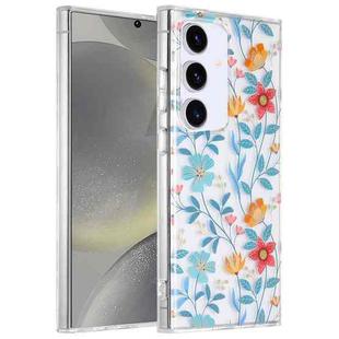 For Samsung Galaxy S24 5G Dual-side Laminating IMD PC Hybrid TPU Phone Case(Fujika)