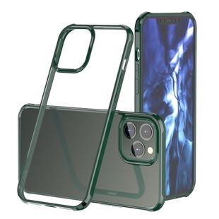 For iPhone 12 Pro Max Sound Coversion Shockproof Acrylic Protective Case(Green)