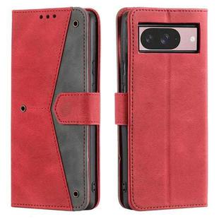 For Google Pixel 9 / 9 Pro Nail Skin Feel Stitching Calf Texture Leather Phone Case(Red)