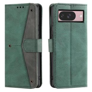 For Google Pixel 10 / 10 Pro Nail Skin Feel Stitching Calf Texture Leather Phone Case(Green)