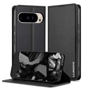 For Google Pixel 10 Pro XL LC.IMEEKE L1 Series Frosted Fine Texture PU Phone Case(Black)
