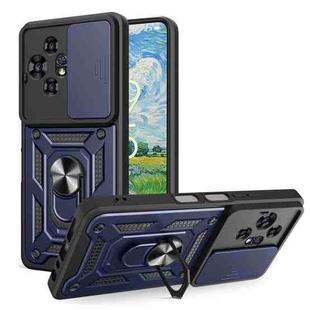 For TCL 50 NxtPaper / 50 Pro NxtPaper Sliding Camera Cover Design TPU+PC Phone Case(Blue)