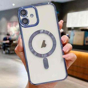 For iPhone 17 Electroplating MagSafe Phone Case(Sierra Blue)