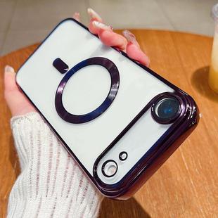 For iPhone 17 Air Electroplating MagSafe Phone Case(Dark Purple)