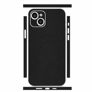 For iPhone 15 Plus All-inclusive PET Phone Decal Adhesive Sticker(Black)