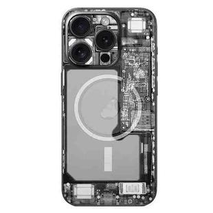 For iPhone 13 Pro All-inclusive PET Phone Decal Adhesive Sticker(Circuit Black)