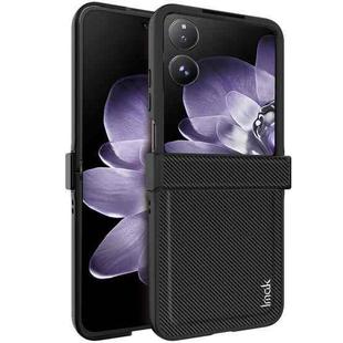 For Xiaomi Mix Flip imak Ruiyi Series Carbon Fiber PU + PC Phone Case