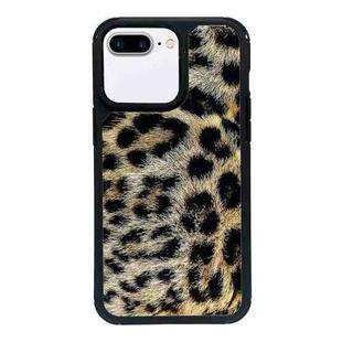 For iPhone 7 Plus / 8 Plus Exclusive Design Style PC Full Coverage Pattern Phone Case(Leopard Pattern C)