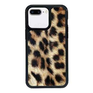 For iPhone 7 Plus / 8 Plus Exclusive Design Style PC Full Coverage Pattern Phone Case(Leopard Pattern D)