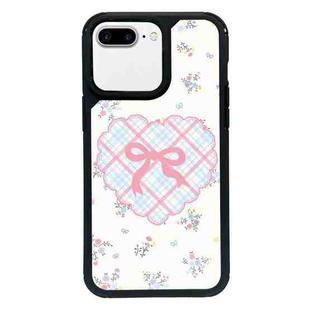 For iPhone 7 Plus / 8 Plus Exclusive Design Style PC Full Coverage Pattern Phone Case(Bow Tie)