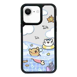 For iPhone 7 / 8 / SE 2020 2022 Exclusive Design Style PC Full Coverage Pattern Phone Case(Summer Puppy A)