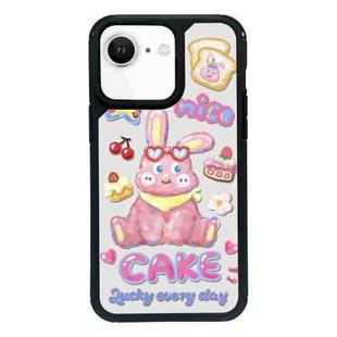 For iPhone 7 / 8 / SE 2020 2022 Exclusive Design Style PC Full Coverage Pattern Phone Case(CAKE Rabbit)