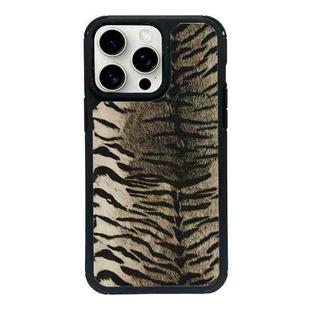 For iPhone 15 Pro Max Exclusive Design Style PC Full Coverage Pattern Phone Case(Leopard Pattern A)