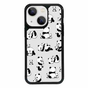 For iPhone 15 Exclusive Design Style PC Full Coverage Pattern Phone Case(Panda)