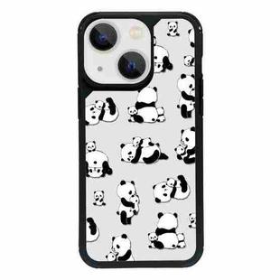 For iPhone 14 Plus Exclusive Design Style PC Full Coverage Pattern Phone Case(Panda)