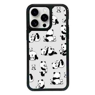 For iPhone 13 Pro Exclusive Design Style PC Full Coverage Pattern Phone Case(Panda)