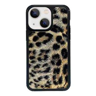 For iPhone 13 mini Exclusive Design Style PC Full Coverage Pattern Phone Case(Leopard Pattern C)