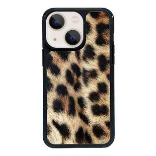 For iPhone 13 mini Exclusive Design Style PC Full Coverage Pattern Phone Case(Leopard Pattern D)