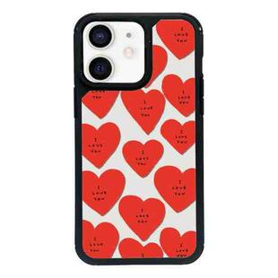 For iPhone 12 mini Exclusive Design Style PC Full Coverage Pattern Phone Case(Sweet Tribute)