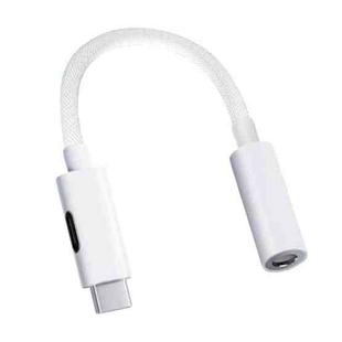 Type-C to 8 Pin / 3.5mm Audio Adapter Cable(White)