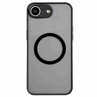 For iPhone SE 2022 / SE 2020 / 7 / 8 Hawkeye Skin Feel MagSafe Phone Case(Black)