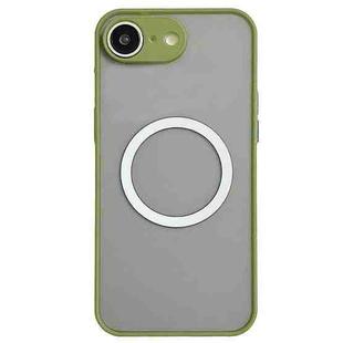 For iPhone SE 2022 / SE 2020 / 7 / 8 Hawkeye Skin Feel MagSafe Phone Case(Army Green)