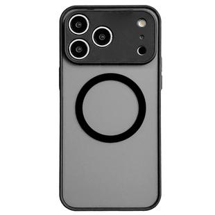 For iPhone 17 Pro Max Hawkeye Skin Feel MagSafe Phone Case(Black)