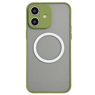 For iPhone 17 Hawkeye Skin Feel MagSafe Phone Case(Army Green)