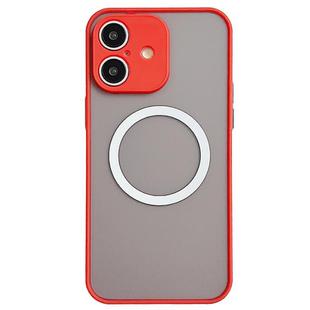 For iPhone 17 Hawkeye Skin Feel MagSafe Phone Case(Red)