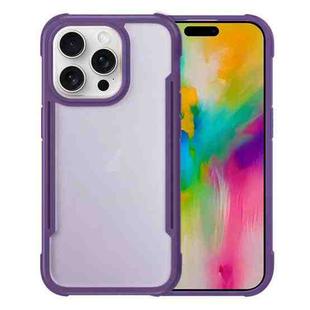 For iPhone 16 Pro Skin Feel Frosted PC Hybrid TPU Phone Case(Purple)