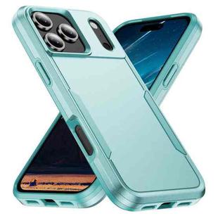 For iPhone 17 Pro Pioneer Armor Heavy Duty PC + TPU Phone Case(Green)