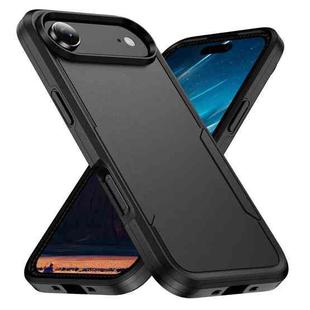 For iPhone 17 Air Pioneer Armor Heavy Duty PC + TPU Phone Case(Black)