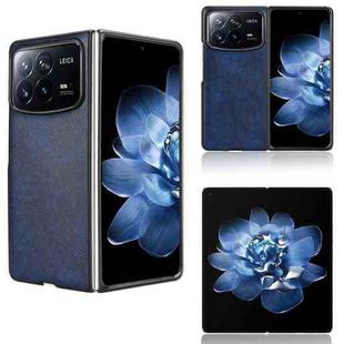 For Xiaomi Mix Fold 4 Litchi Texture Back Cover Phone Case(Blue)