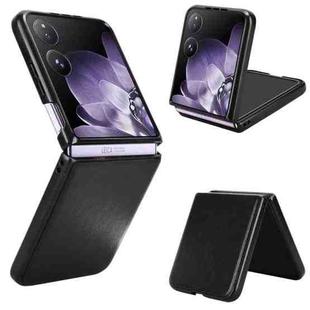 For Xiaomi Mix Flip Litchi Texture Back Cover Phone Case(Black)