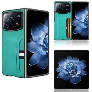 For Xiaomi Mix Fold 4 Litchi Texture Card Slots Back Cover Phone Case(Green)