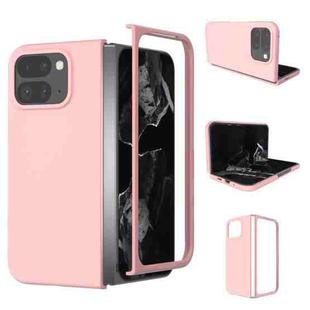 For Google Pixel 9 Pro Fold Skin Feel PC Phone Case(Pink)